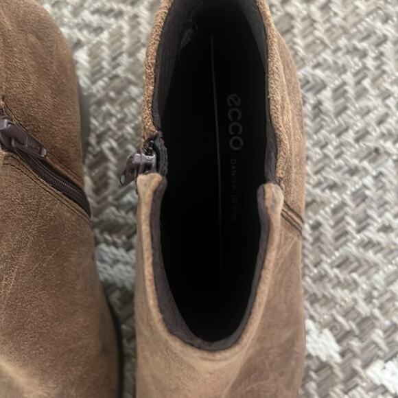 ECCO SHAPE 55 LEATHER ANKLE BOOT size EU 39/US 8-8.5 - Picture 4 of 5